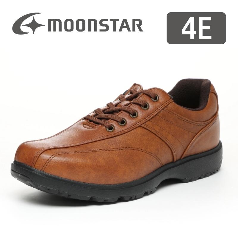 MoonStar ムーンスター スニーカー 防水 幅広 4E メンズ