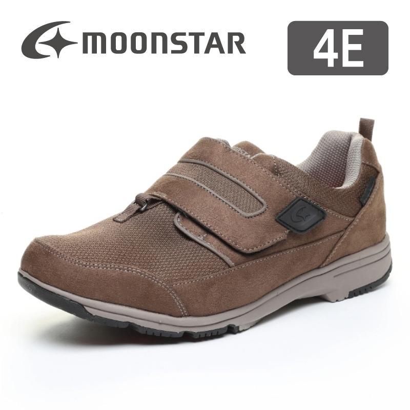 MoonStar（ムーンスター） スニーカー 防水 防滑 幅広 甲高 4E 軽量 