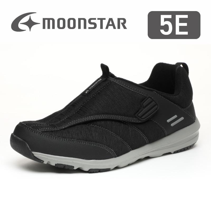 MoonStar（ムーンスター） スニーカー 幅広 甲高 5E 撥水 軽量 メンズ 