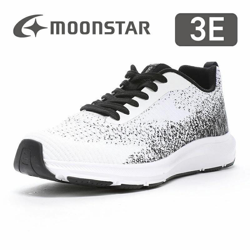 ムーンスター メンズ スニーカー 幅広3E 軽い ウォーキング シューズ