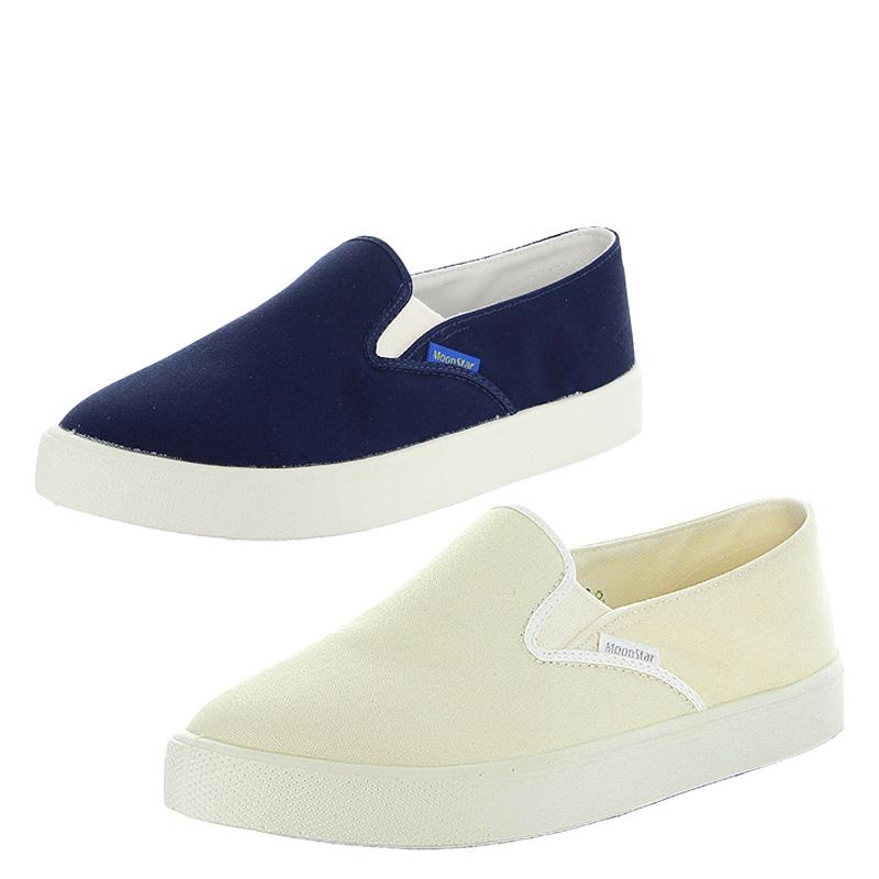 新品19800円☆MOON STAR ムーンスター撥水スエードスリッポン ブルー 新品19800円☆MOON STAR ムーンスター撥水スエードスリッポン