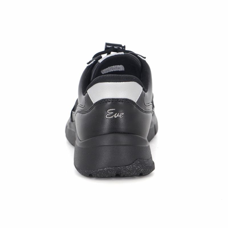 Eve　UB　黒 フーディ　Lサイズ　⚠30日まで期間限定値下げ中⚠ ムーンスター イブ スニーカー 幅広 甲高 防滑 軽量 レディース