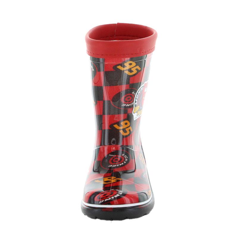 ディズニー カーズ マックィーン 長靴 レインブーツ レインシューズ 子供靴 キッズ シューズ スニーカー 男の子 防水 ムーンスター moonstar ロンプ C62 レッド | カーズ | 02