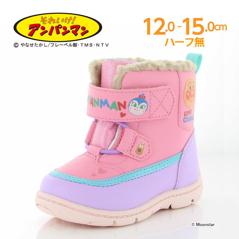 アンパンマン 残りサイズ12 0cm13 0cmセール 子供靴 スノーシューズ Apm Wb028 ピンク セ補 ムーンスター 公式ショップ 通販 Paypayモール