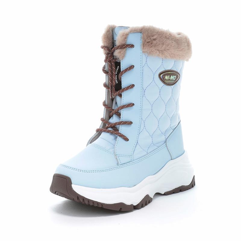 Ni-mo ムーンスター ニーモ ブーツ 防水 子供靴 ジュニア スノー