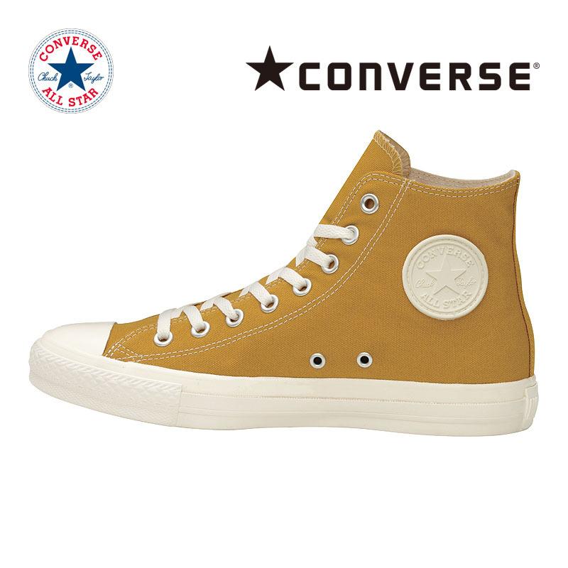 コンバース 21年春新作 Converse スニーカー メンズ レディース オールスター ラバーパッチ Hi マスタード ムーンスター 公式ショップ 通販 Paypayモール