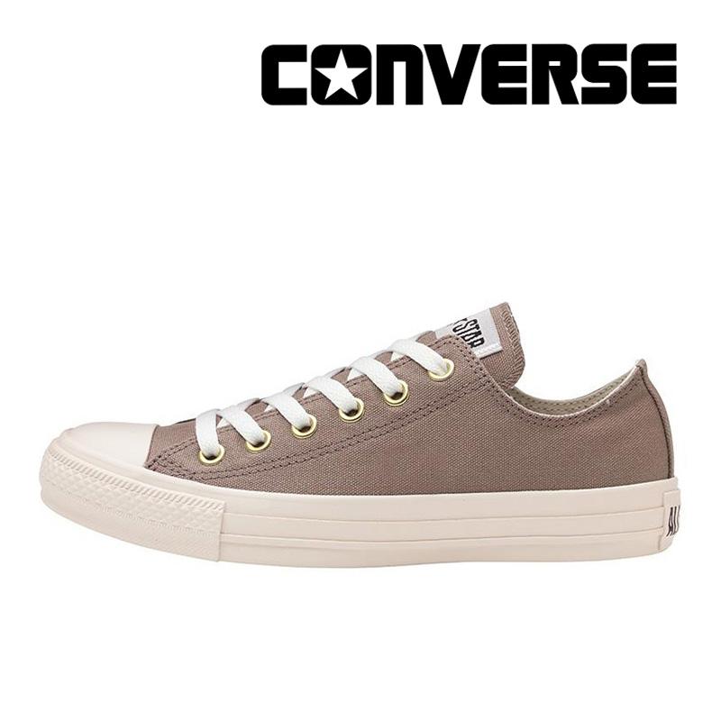 コンバース 22年秋新作 Converse スニーカー レディース オールスター ゴールドアイレット Ox チャコール 新値12月1日 百選 ムーンスター 公式ショップ 通販 Yahoo ショッピング