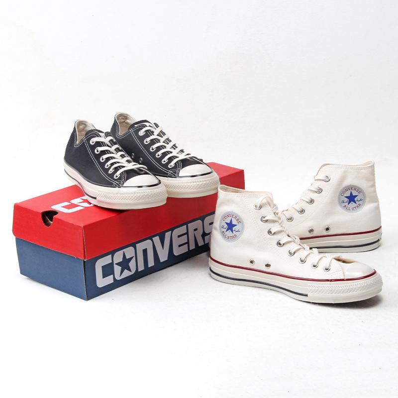 コンバース CONVERSE スニーカー メンズ レディース オールスター US ハイカット ローカット ALL STAR US HI OX シューズ 靴 普段履き 定番 人気 シンプルの画像