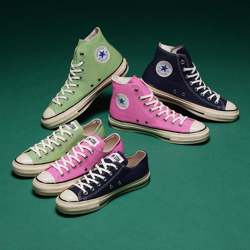 コンバース CONVERSE スニーカー メンズ レディース オールスター US エイジドカラーズ HI インクブルー シューズ 靴 ALL STAR おしゃれ [セール] セ新6月1日｜moonstar｜02