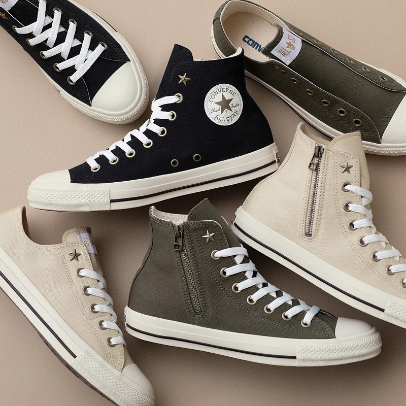 コンバース CONVERSE スニーカー メンズ レディース オールスター AG スリップ OX エクリュ ローカット シューズ 靴 ALLSTAR [2024年春新作] 新値4月1日 百選｜moonstar｜02