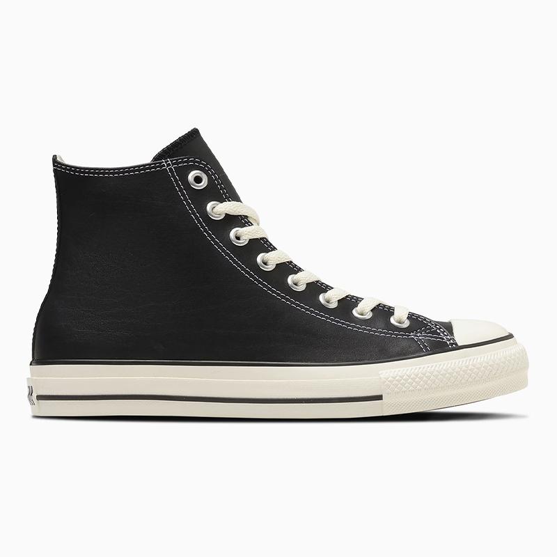 コンバース CONVERSE スニーカー 本革 メンズ レディース レザー オールスター（Ｒ）ハイカット LEATHER ALL STAR (R) HI ビジネスカジュアル シューズ 靴の画像