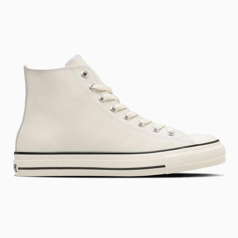 コンバース CONVERSE スニーカー 本革 メンズ レディース レザー オールスター（Ｒ）ハイカット LEATHER ALL STAR (R) HI ビジネスカジュアル シューズ 靴の画像
