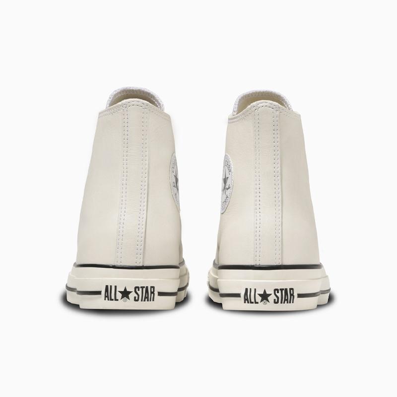 コンバース CONVERSE スニーカー 本革 メンズ レディース レザー オールスター（Ｒ）ハイカット LEATHER ALL STAR (R) HI ビジネスカジュアル シューズ 靴の画像