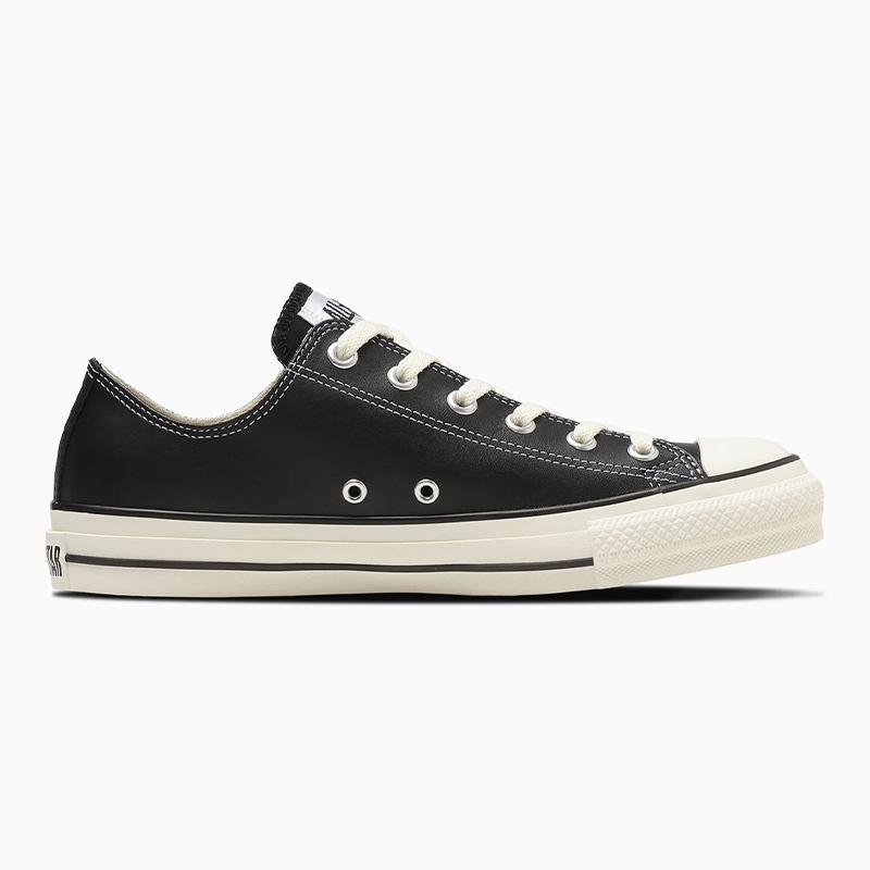 コンバース CONVERSE スニーカー 本革 メンズ レディース レザー オールスター（Ｒ）ローカット LEATHER ALL STAR (R) OX ビジネスカジュアル シューズ 靴 百選の画像