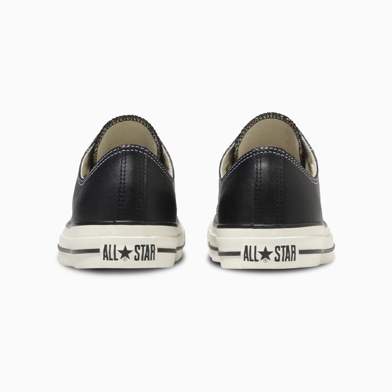 コンバース CONVERSE スニーカー 本革 メンズ レディース レザー オールスター（Ｒ）ローカット LEATHER ALL STAR (R) OX ビジネスカジュアル シューズ 靴 百選の画像