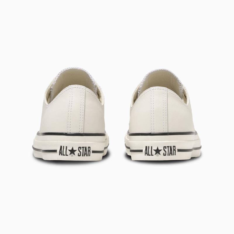 コンバース CONVERSE スニーカー 本革 メンズ レディース レザー オールスター（Ｒ）ローカット LEATHER ALL STAR (R) OX ビジネスカジュアル シューズ 靴 百選の画像