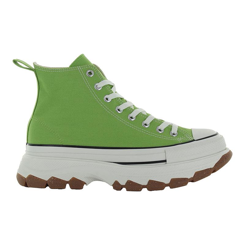 国内配送 CONVERSE ALL STAR (R) TREKWAVE HI LIGHT GREEN ALL STAR Ⓡ TREKWAVE HI / オールスター Ⓡ トレックウエーブ
