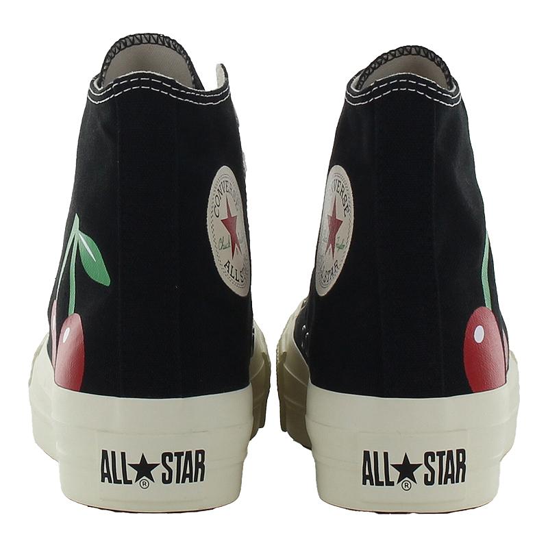 コンバース CONVERSE スニーカー レディース オールスター PLTS チェリープリント HI ブラック ALL STAR シューズ ハイカット [2024年夏新作] 4月19日発売｜moonstar｜07