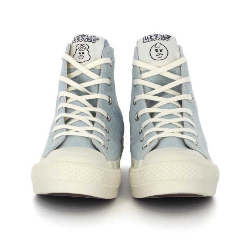 コンバース CONVERSE スニーカー レディース オールスター PLTS OG HI / 可哀想に! ライトブルー おぱんちゅうさぎ んぽちゃむ 靴 [2025年秋冬新作] 新値1月1日 | ALL STAR | 06