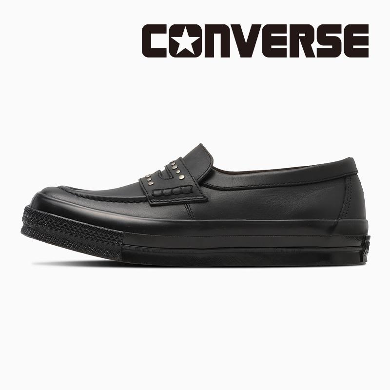 CONVERSE ALL STAR ローファー ブラック ALL STAR コンバース CONVERSE スニーカー 本革 メンズ レディース