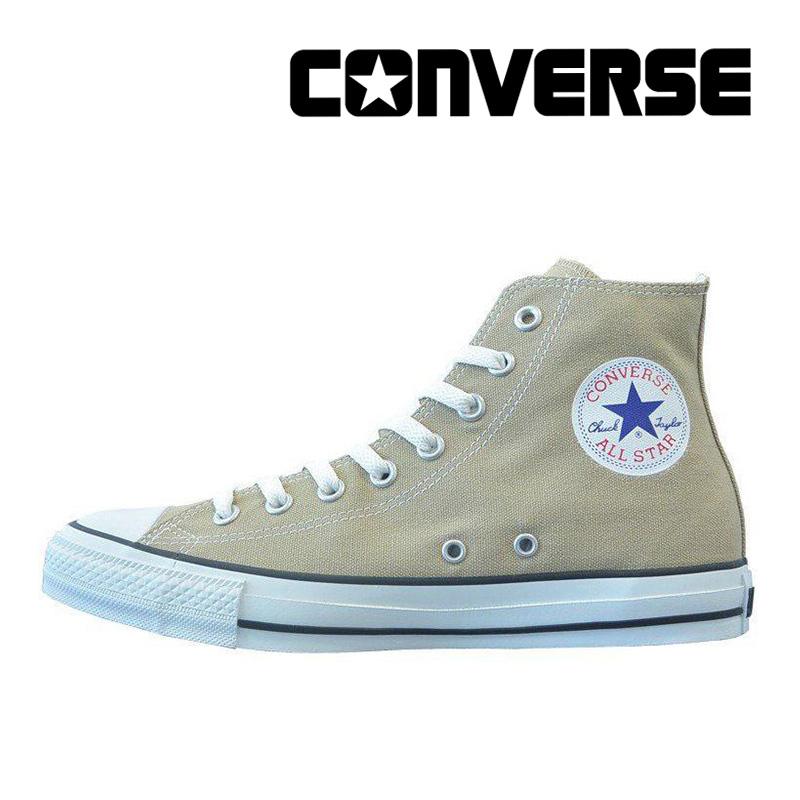 コンバース スニーカー レディース キャンバス オールスター カラーズ Hi ベージュ コンバースハイ Converse ムーンスター 公式ショップ 通販 Paypayモール