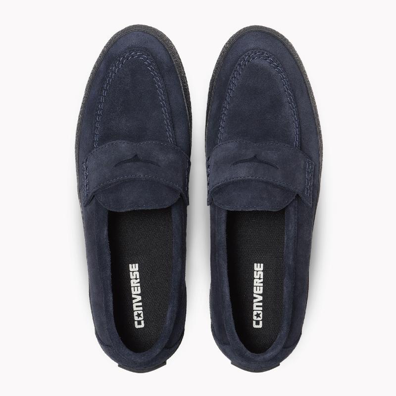 コンバース CONVERSE スニーカー メンズ レディース CS ローファー II SK ネイビー/ブラック LOAFER ローカット シューズ 普段履き 靴 [20%OFF] 5月1日値下の画像