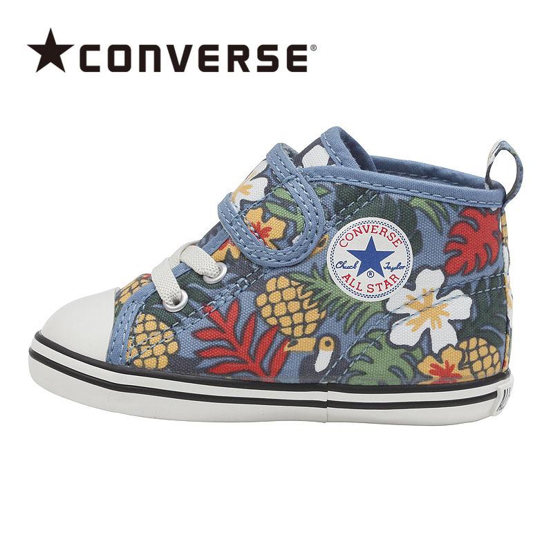 コンバース 残りサイズ13 5cmセール Converse スニーカー ベビー ベビー オールスター N トロピカ V 1 ブルー ムーンスター 公式ショップ 通販 Paypayモール