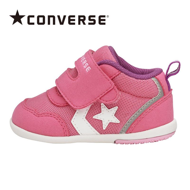 コンバース 残りサイズ12 0cmセール Converse ベビーシューズ 子供靴 ミニ Rs 2 ピンク ホワイト セ補 ムーンスター 公式ショップ 通販 Paypayモール