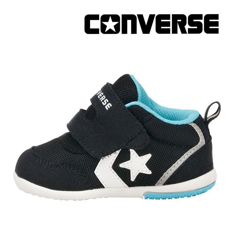 22 新作 コンバース 22年春新作 Converse ベビーシューズ 子供靴 ミニ Rs 2 ブラック ホワイト ブルー3 784円 Aynaelda Com