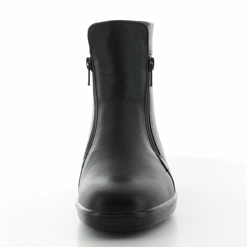 ムーンスター スポルス レディース ブーツ 日本製 本革 革靴 撥水 防滑