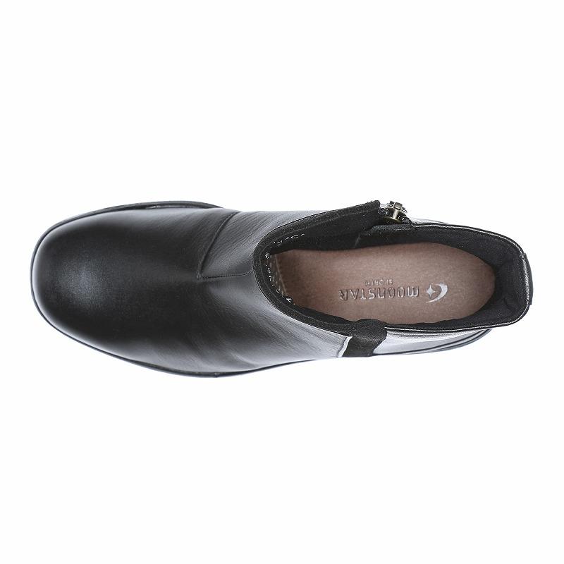 ムーンスター スポルス ブーツ 日本製 幅広 4E 防滑 レディース