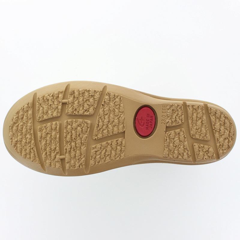 ムーンスター スロウファクトリー 日本製 革靴 本革 幅広4E レディース レザー コンフォート シューズ スニーカー moonstar SLow Factory SLアワセ01 ブラック