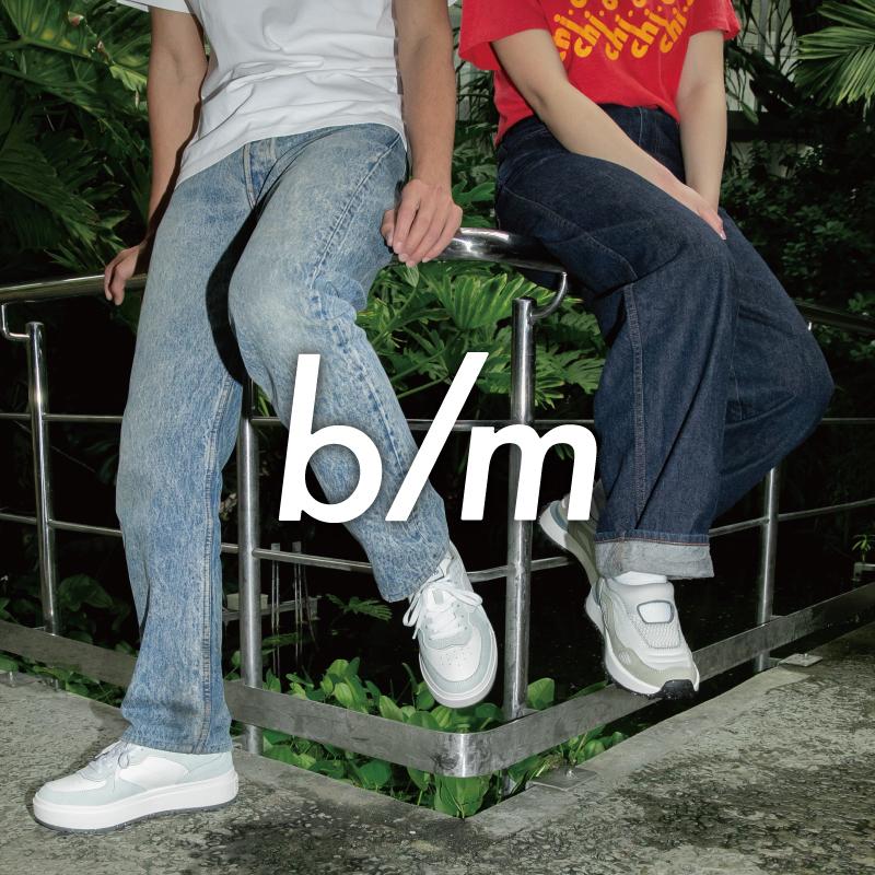 Moonstar（ムーンスター） スニーカー B/M （ビーエム） B/Mイーバ 【ホワイト】 42700131 スポーティ カジュアル ストリート 安定感 クッション性 衝撃吸収 洗えるインソール 抗菌防臭 ヒール高4cm メンズ・レディース 男性用・女性用 白 25 {SK} b/m ムーンスター ビーエム スニーカー 厚底 メンズ レディース