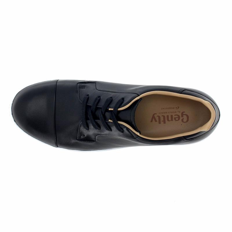 gently By WORLD MARCH ムーンスター スニーカー 透湿防水 幅広 4E 本