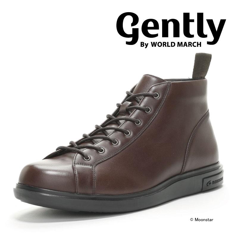 gently By WORLD MARCH ムーンスター スニーカー 防水 本革 革靴 gently By WORLD MARCH ムーンスター スニーカー 防水 本革 革靴