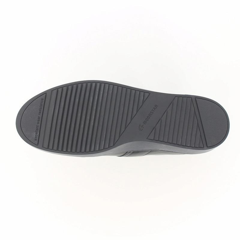 gently By WORLD MARCH ムーンスター スニーカー 透湿防水 本革 革靴