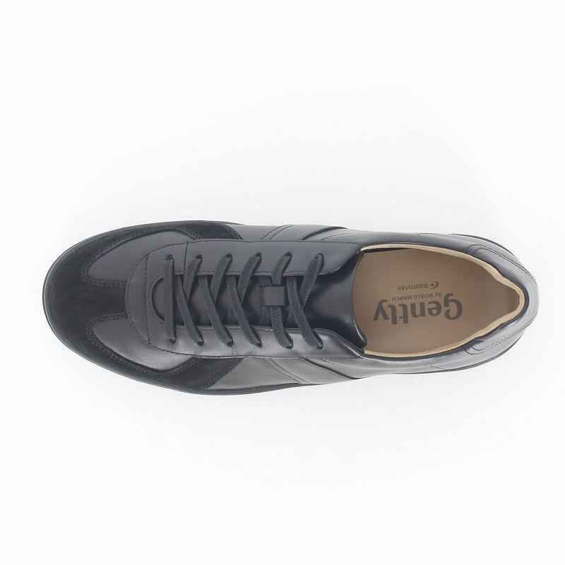 gently By WORLD MARCH ムーンスター スニーカー 透湿防水 本革 革靴