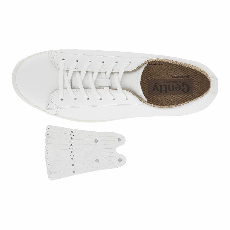 gently By WORLD MARCH ムーンスター スニーカー 透湿防水 本革 革靴