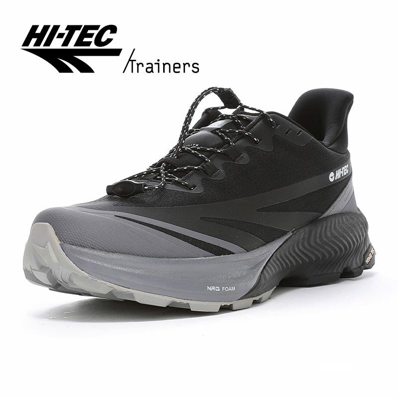 ハイテック HI-TEC スニーカー 透湿防水 軽量 メンズ アウトドア ハイク シューズ 黒 NOMAD ADV WP ブラック/スティール/クールグレー [2025年夏新作]3月6日発売 | HI-TEC