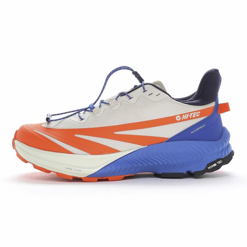 ハイテック HI-TEC スニーカー 透湿防水 軽量 メンズ アウトドア ハイク シューズ NOMAD ADV WP ウォームグレー/レッドオレンジ [2025年夏新作] 3月6日発売 百選 | HI-TEC | 08