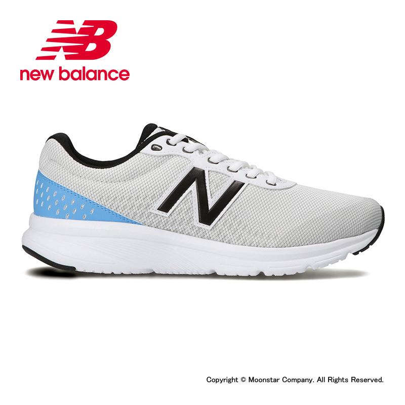 ニューバランス 22年春新作 New Balance メンズ ランニングシューズ Nb M411rw2 D ホワイト ブルー 3月11日発売 ムーンスター 公式ショップ 通販 Yahoo ショッピング