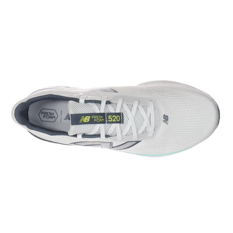 ニューバランス new balance 520 スニーカー メンズ ランニング シューズ 運動靴 普段履き NB M520 6DX 2E グレイ/ポップグリーン [2026年春夏新作] 3月12日発売 | New Balance | 04