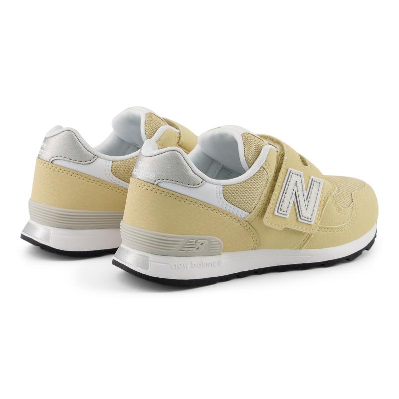 ニューバランス new balance スニーカー 子供靴 キッズ シューズ 運動靴 男の子 女の子 普段履き 履きやすい NB P313 6L4 W ベージュ [10%OFF] 5月1日値下の画像