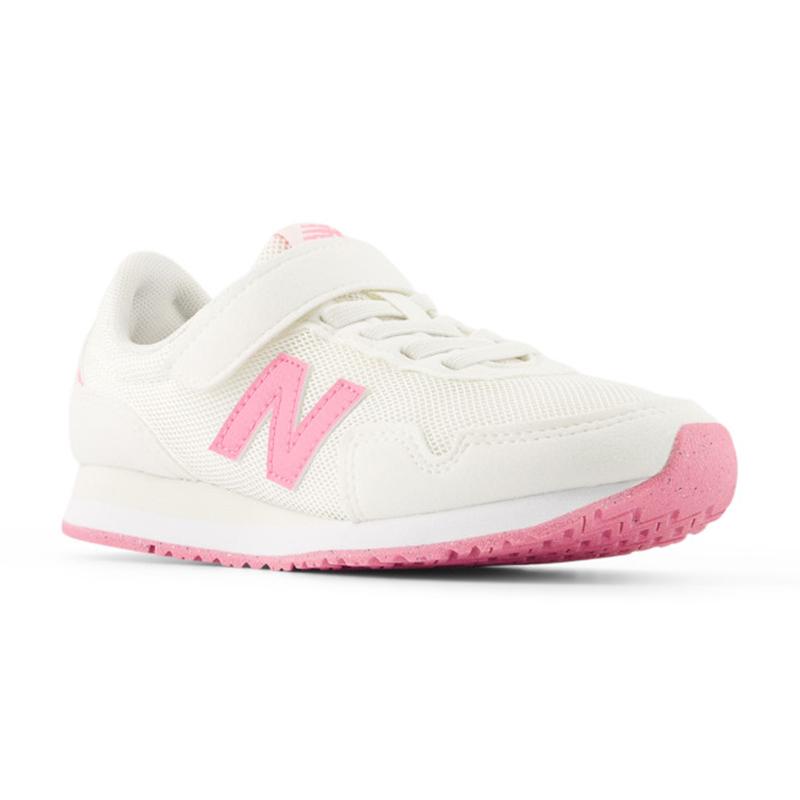ニューバランス new balance 323 スニーカー 子供靴 キッズ シューズ 女の子 運動靴 白 スポーツ NB P323 1VW W ホワイト/ピンク [2026年春夏新作] 4月10日発売の画像