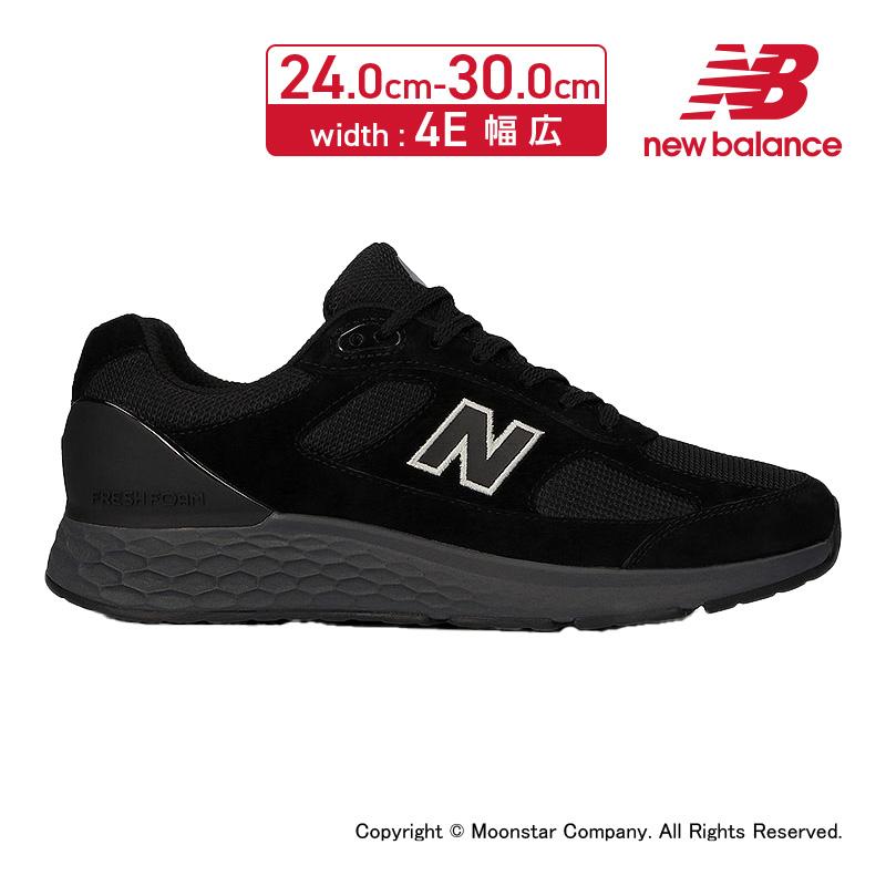 ニューバランス new balance メンズ フィットネス ウォーキング NB MW1880 4E B1 ブラック