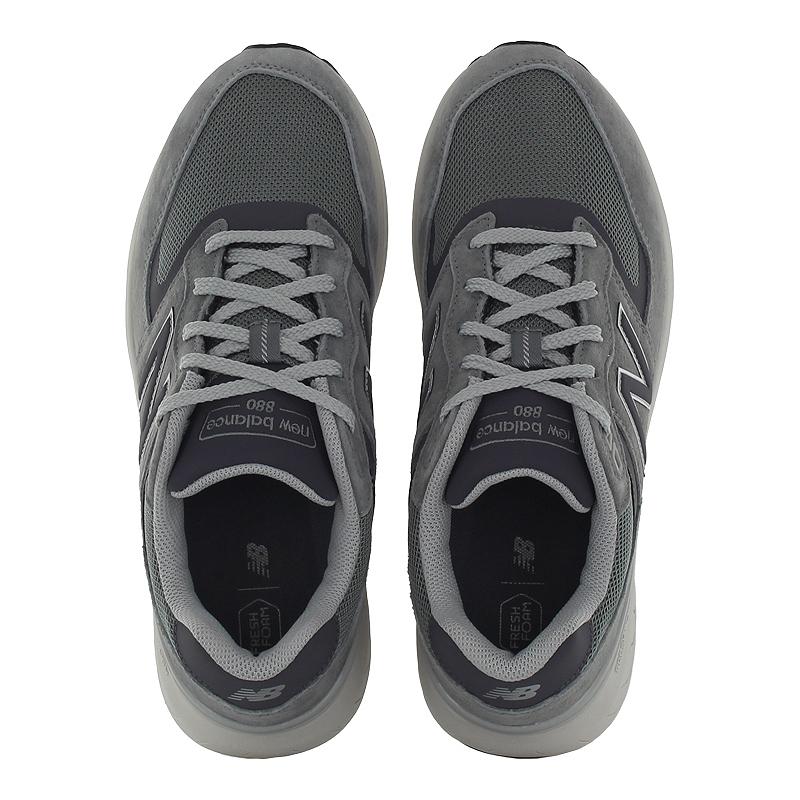ニューバランス new balance スニーカー 幅広 メンズ ウォーキング シューズ 靴 普段履き 履きやすい 父の日 NB MW880CA6 4E フレッシュフォーム グレイの通販