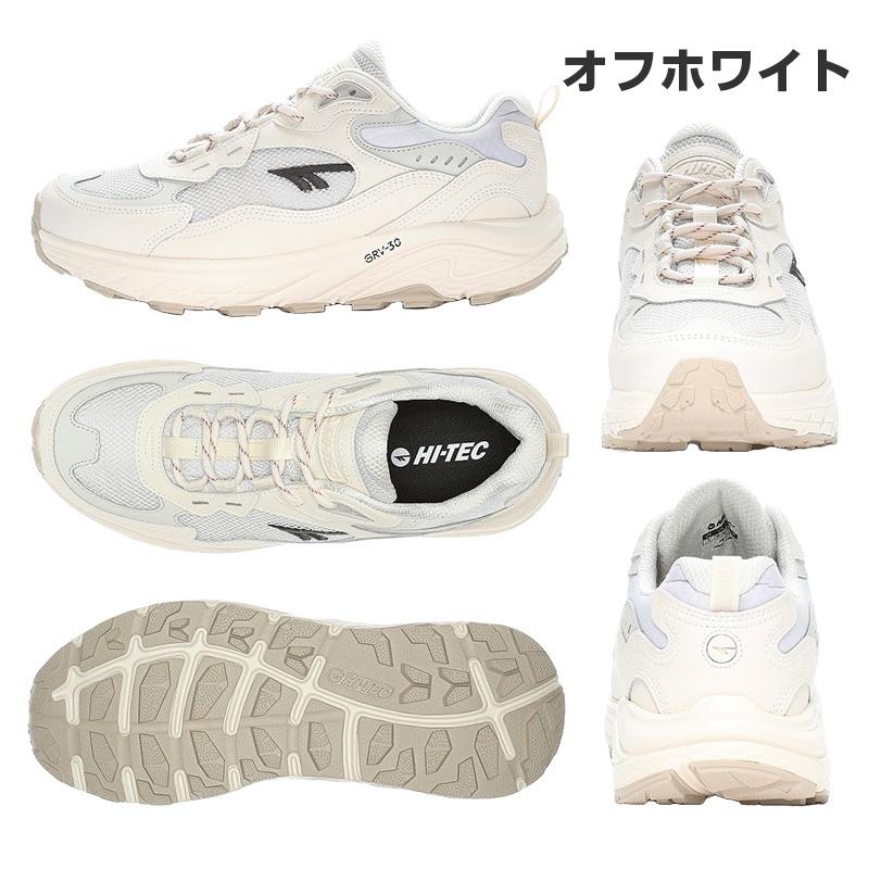 ハイテック HI-TEC スニーカー 透湿防水 軽量 メンズ レディース アウトドア シューズ 普段履き 運動靴 靴 黒 白 防水 HT HKU16 EASTEND WP イーストエンド 百選の画像