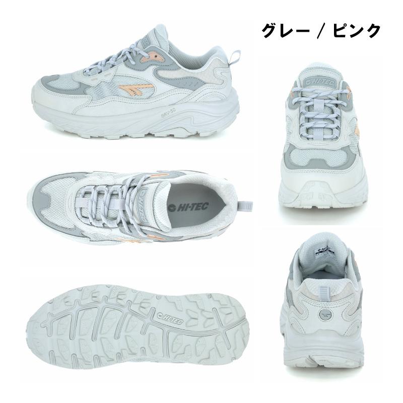 ハイテック HI-TEC スニーカー 透湿防水 軽量 メンズ レディース アウトドア シューズ 普段履き 運動靴 靴 黒 白 防水 HT HKU16 EASTEND WP イーストエンド 百選の画像