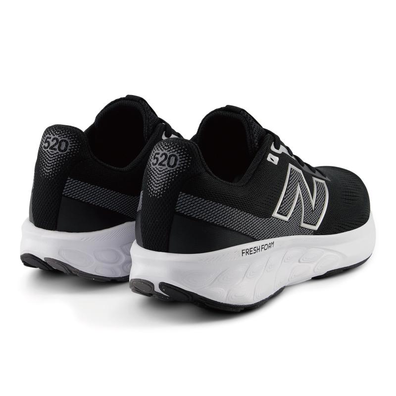 【選べるウィズ】ニューバランス new balance スニーカー 520 幅広 甲高 メンズ ランニング ジョギング ウォーキング シューズ 運動靴 靴 黒 NB M520 2E 4E 百選 | New Balance | 07