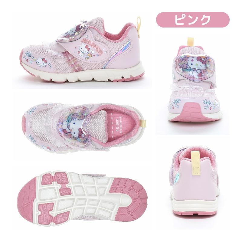 サンリオ ハローキティ シナモロール クロミ ポムポムプリン スニーカー 子供靴 キッズ シューズ 女の子 運動靴 靴 Sanrio SA C042 [2026年秋冬新作] 6月3日発売の画像